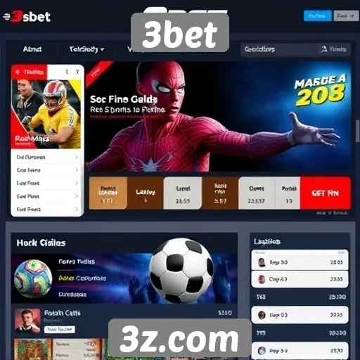 Análise das funcionalidades do site de jogos 3bet